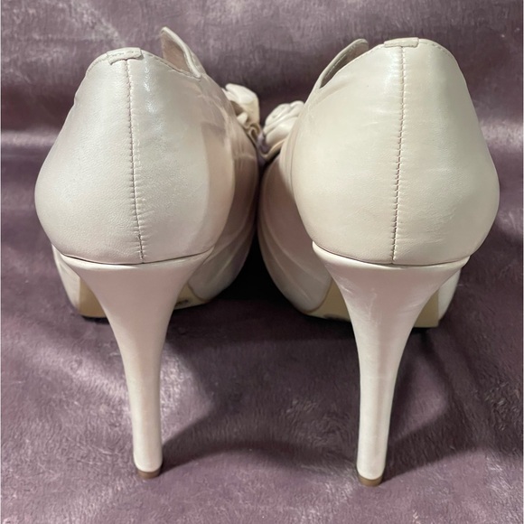 NWT&B Vince Camuto Mistys Rose Peep-toe 5in Heel SZ 9 1/2M - Picture 5 of 10